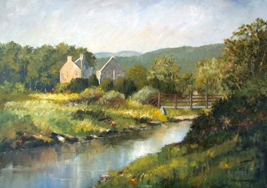 A6 mounted print of Kiltearn Evanton